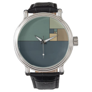 Goldenes Verhältnis quadriert (neutrale Personen) Armbanduhr