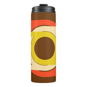 Goldenes Verhältnis Retro Thermosbecher