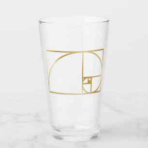 Goldenes Verhältnis - Trinkglas Glas