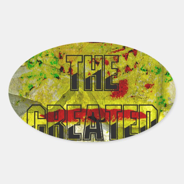 Goldenes Versprechen: Das goldene Drehbuch des Sch Ovaler Aufkleber (Vorderseite)