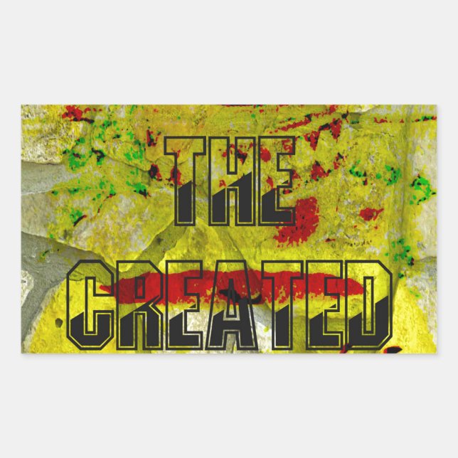 Goldenes Versprechen: Das goldene Drehbuch des Sch Rechteckiger Aufkleber (Vorderseite)