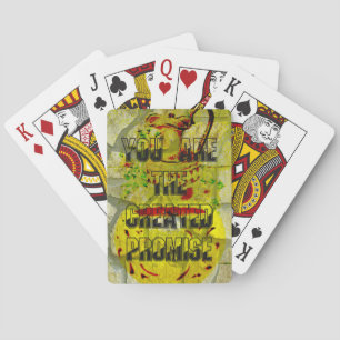 Goldenes Versprechen: Die goldene Schrift des Schi Spielkarten