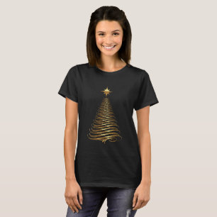 Goldenes Weihnachten T-Shirt