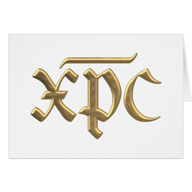 Goldenes XPC-Symbol "3-D" (Vorderseite (Horizontal))