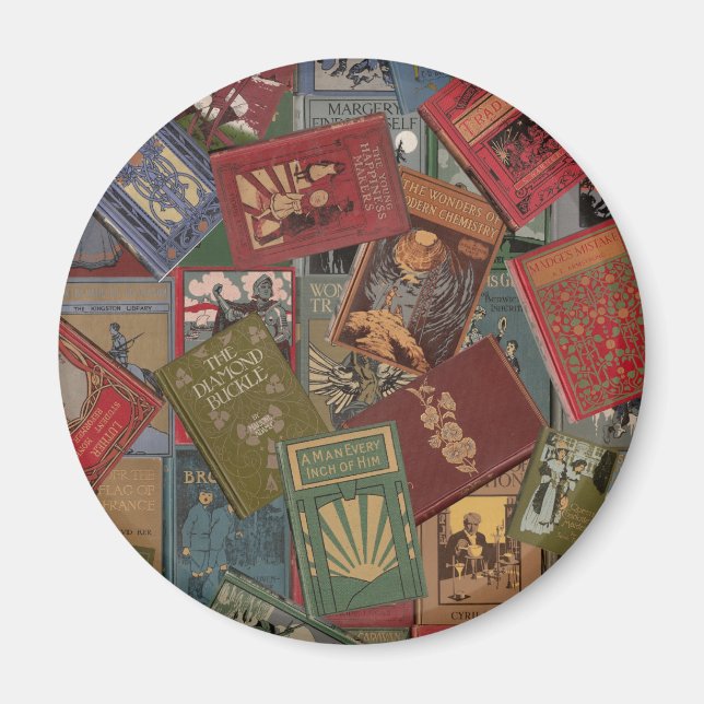 Goldenes Zeitalter der Bücher Magnet (Vorne)