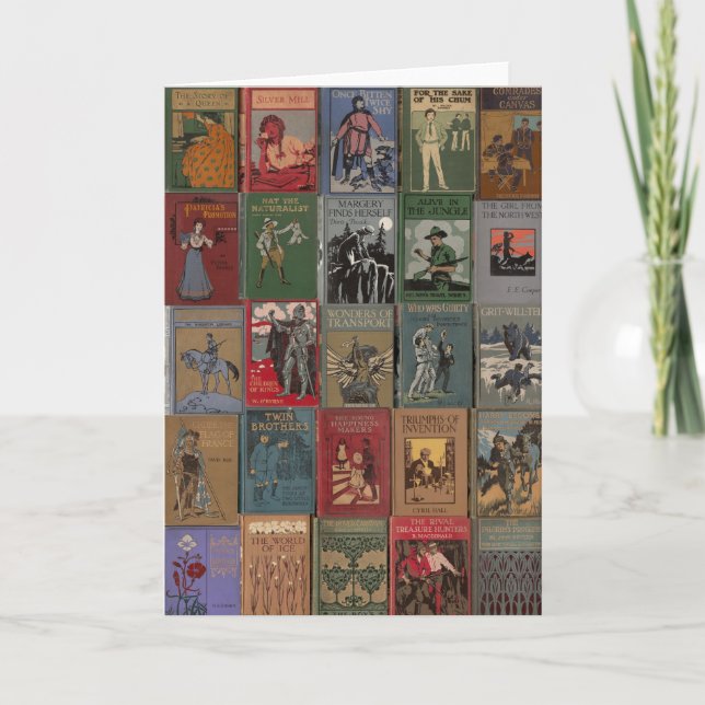 Goldenes Zeitalter des Buch-Entwurfs Karte (Vorderseite)