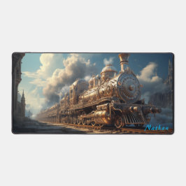 Goldenes Zeitalter des Dampfes - Regal Steampunk Schreibtischunterlage