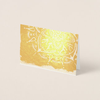 Goldenes Zeitalter Folienkarte