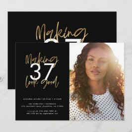 Goldenes Zeitalter sieht gut aus Foto Geburtstag