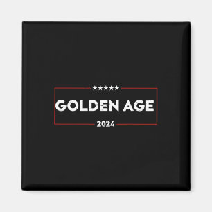 Goldenes Zeitalter Trump gewinnt 2024 Magnet
