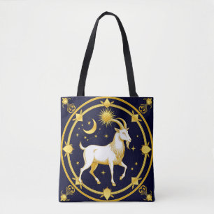 Goldenes Zodiac Steinbock-Design