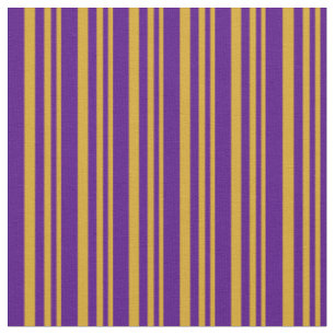 Goldenrod & Indigo Streifen Stoff