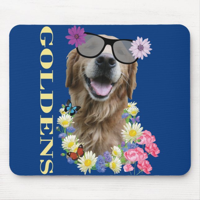 Goldens Best Dog Mousepad (Vorne)