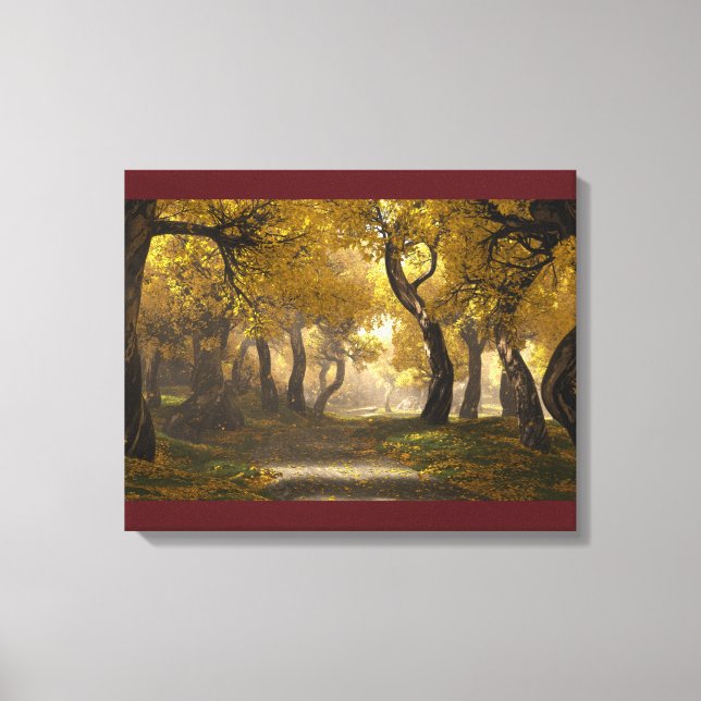 Goldenwalk Canvas Print Leinwanddruck (Vorderseite)