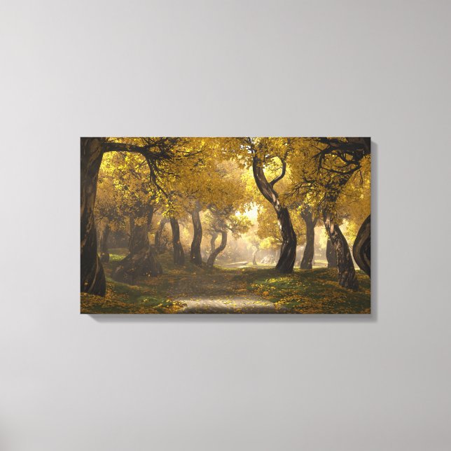 Goldenwalk Canvas Print Leinwanddruck (Vorderseite)