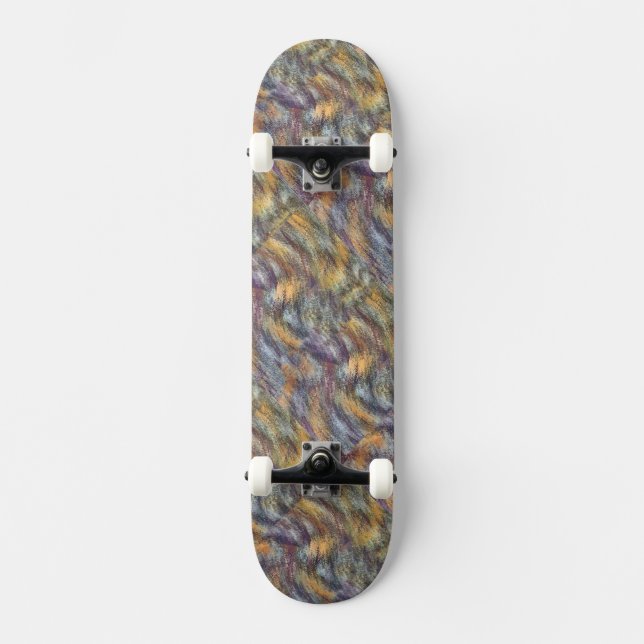 Goldernte Skateboard (Vorderseite)