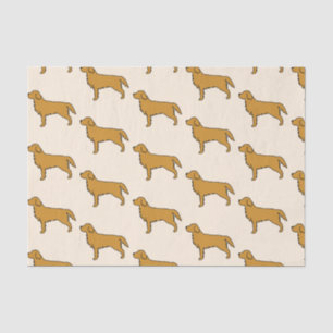 Goldes Retriever Tissue Paper Seidenpapier