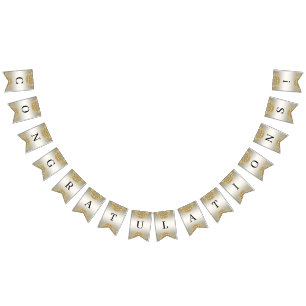 Goldfahne für Verzierte Jagd Wimpelkette