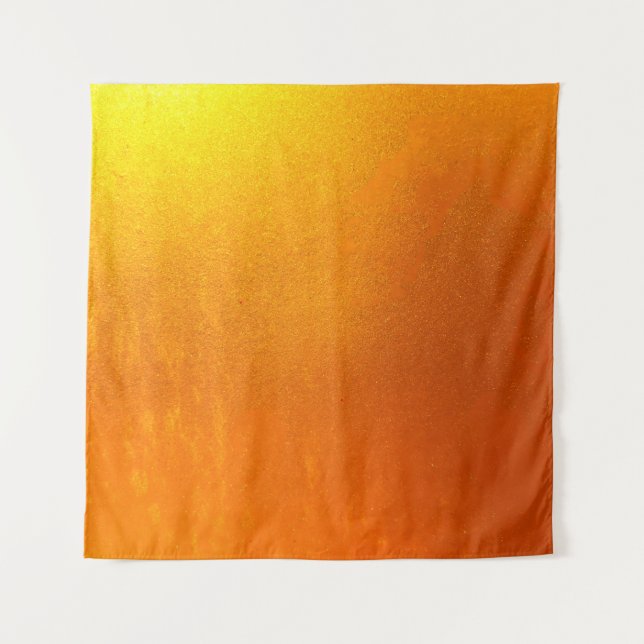 Goldfarbe oder Folie auf der Wandtextur Hintergrun Wandteppich (Vorderseite)