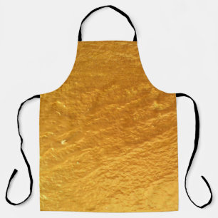 Goldfarbene Betonwandstrukturabstract, alt, Schürze