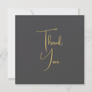 Goldfarbene Handschrift Professionell Custom Feiertagskarte