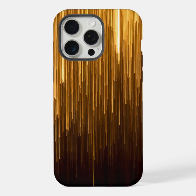 Goldfarbene Tasche iPhone Hülle (Rückseite)