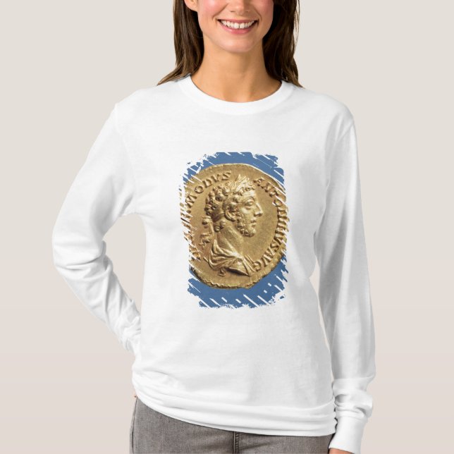 Goldfarbiger Fehlschlag von Commodus T-Shirt (Vorderseite)