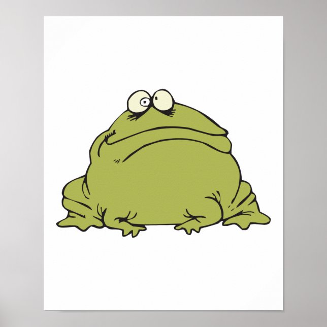 Goldfaulfrosch Poster (Vorne)