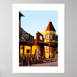 Goldfield alte Weststadt - das Bordell Poster
