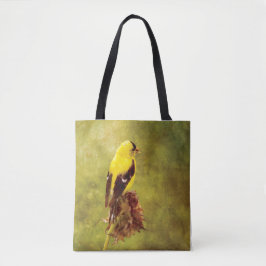 Goldfinch Designer All-Over-Print Handbag