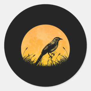 Goldfinch Easy Halloween Outfit Perine Moon Costum Runder Aufkleber