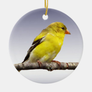 Goldfinch Keramikornament