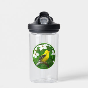 Goldfinch-Malerei - Original Wild Bird Art Trinkflasche