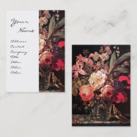 GOLDFINCH, PINKROSEN, BUTTERFLY