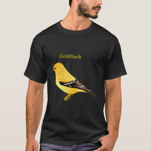 Goldfinch Songbird Yellow Bird Clip T-Shirt