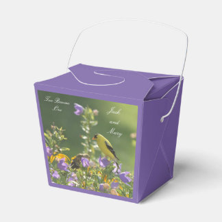 Goldfinch Spring Garden Wedding Geschenkschachtel