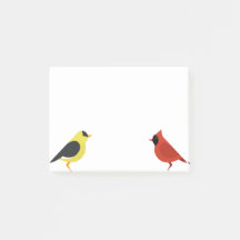 Goldfinch und Kardinal