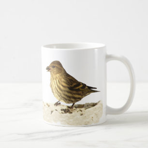 Goldfinch und Kiefer Siskin Kaffeetasse
