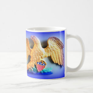 Goldfisch-Adlerkaffee-Tasse Kaffeetasse