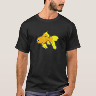 Goldfisch Aquarium Design für Fischliebhaber T-Shirt