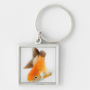 Goldfisch (Carassius auratus) Schlüsselanhänger