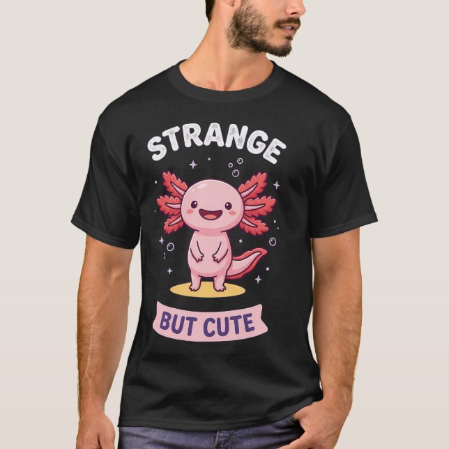 Goldfisch-Cartoons T-Shirt (Vorderseite)