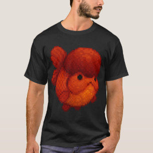 Goldfisch - Chunky Art - Retro Fisch Art - Orange  T-Shirt