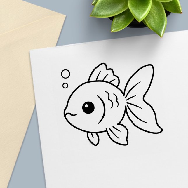 Goldfisch Color Me Permastempel (Von Creator hochgeladen)