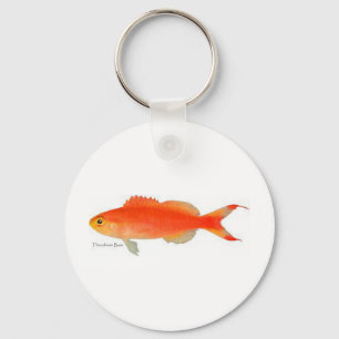 Goldfisch-Entwurf Schlüsselanhänger