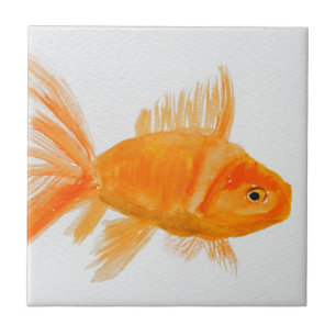 Goldfisch Fliese