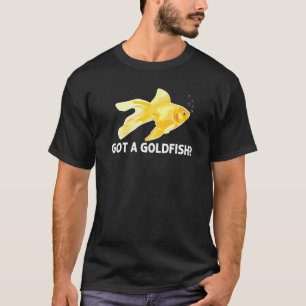 Goldfisch für Männer Frauen Gold Aquarium Fisch Ha T-Shirt