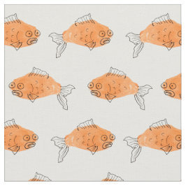 Goldfisch-Gewebe Stoff