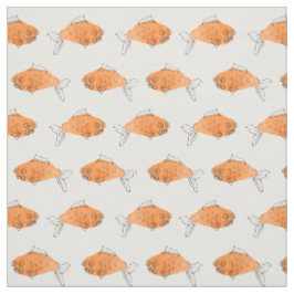 Goldfisch-Gewebe Stoff