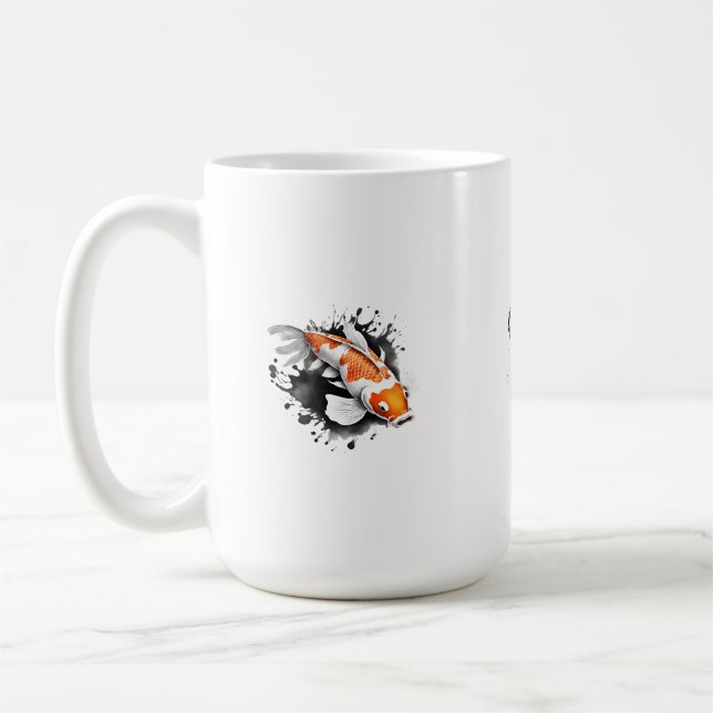 Goldfisch, Goldfish Kaffeetasse (Links)